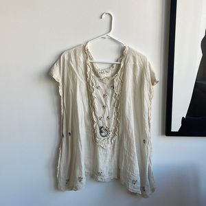 Magnolia Pearl - Bib Blouse - O/S